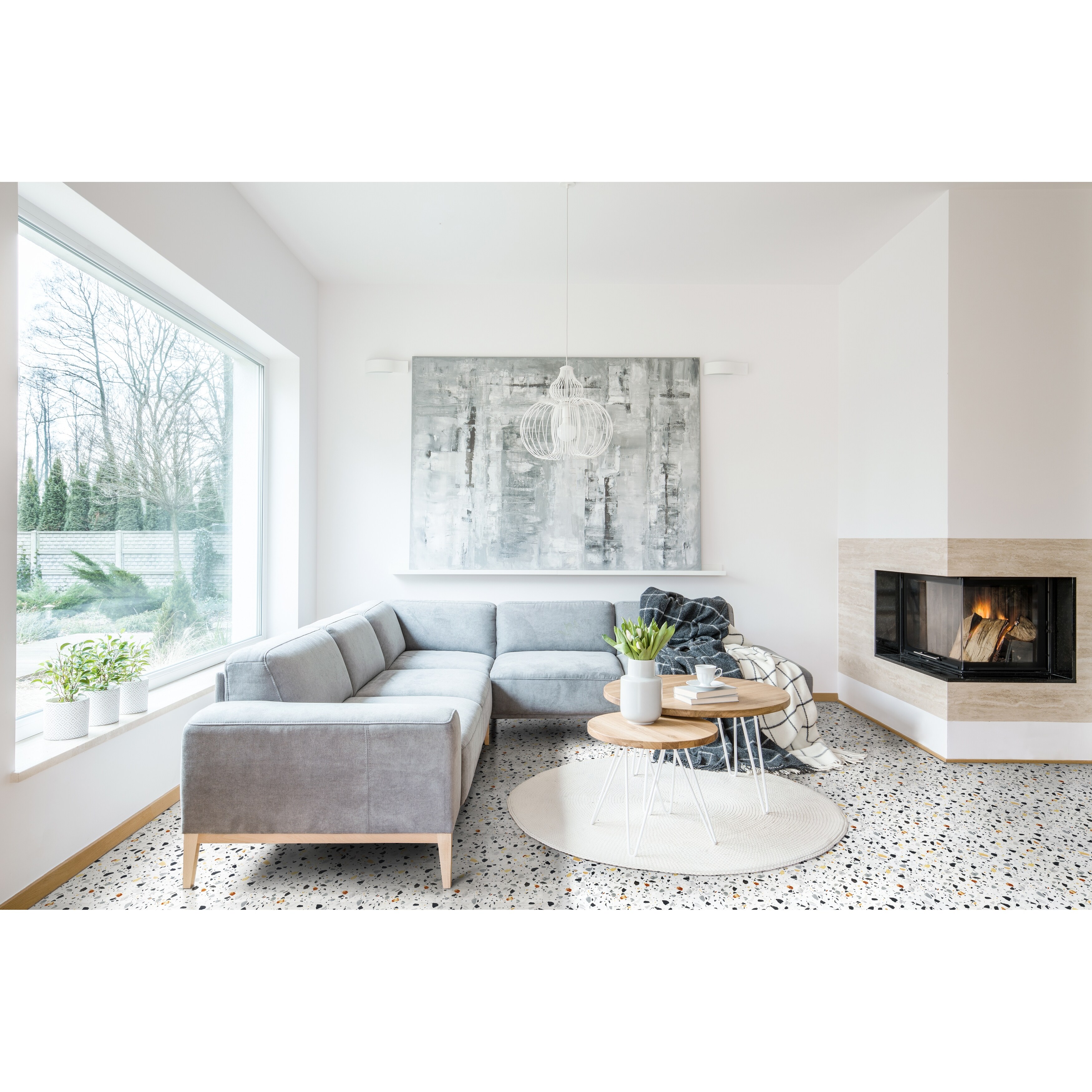 Shop Nexus Mosaic 12x12 Self Adhesive Vinyl Floor Tile 20 Tiles 20