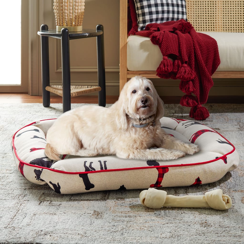 SAFAVIEH Pet Collection Raddax Dog Bed