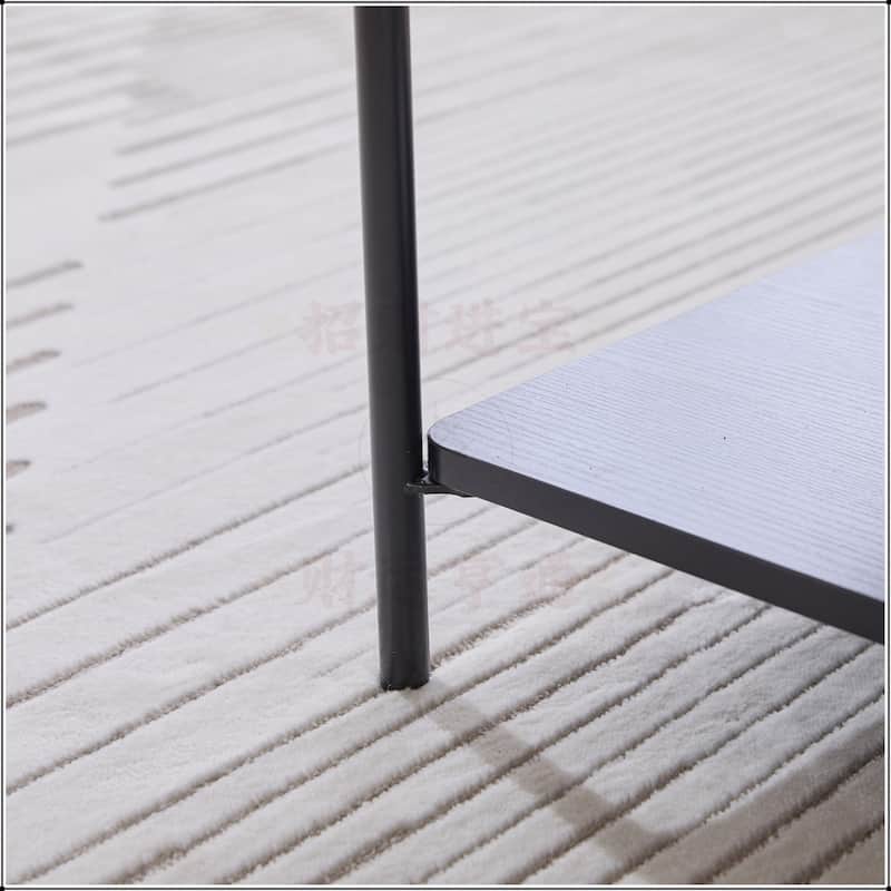 Upholstered Ottoman Coffee Table Foot Rest