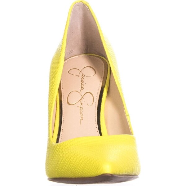 jessica simpson cassani pumps yellow