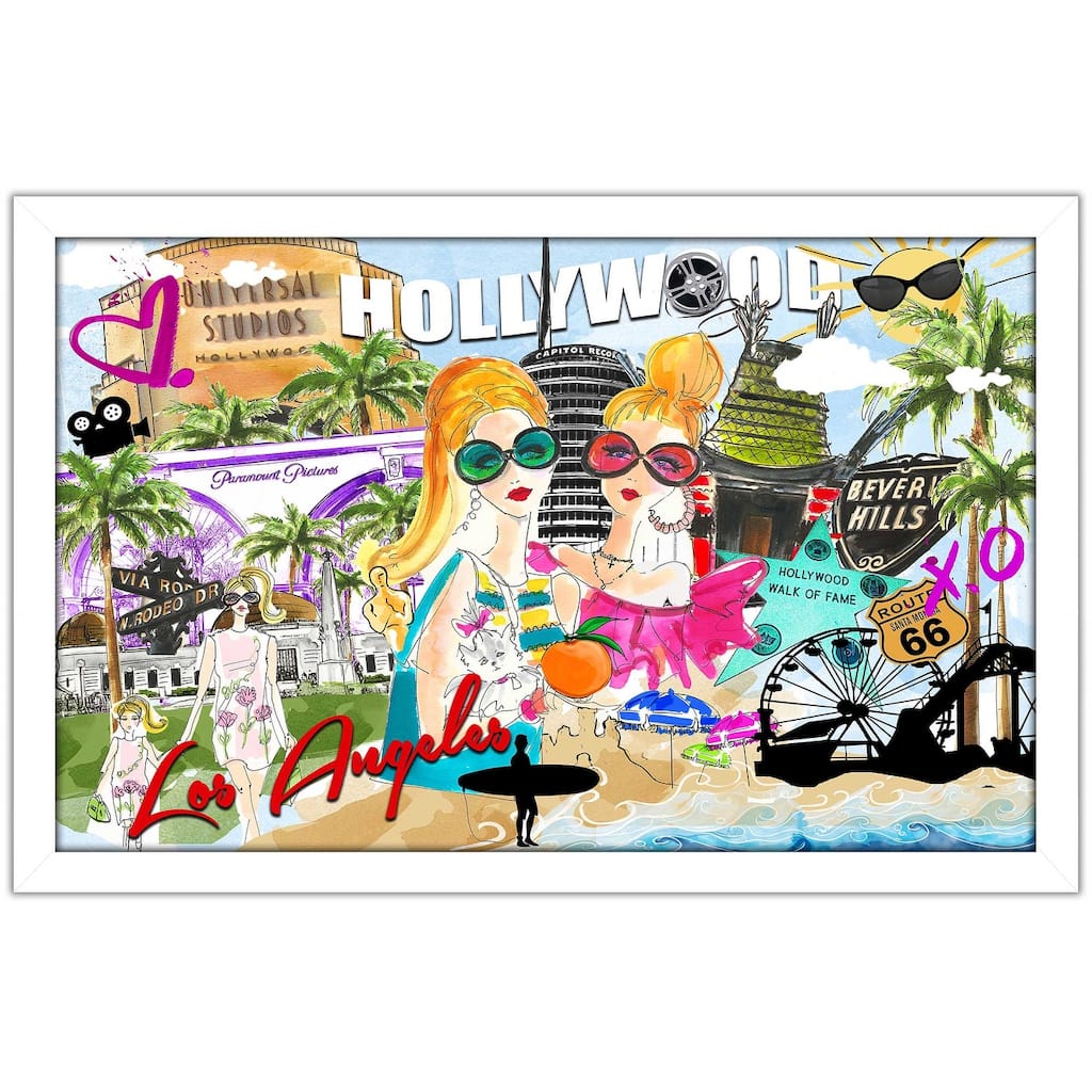 "Take Me To Los Angeles" by Jodi Print on Acrylic