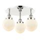 Option Polished Nickel / Matte White