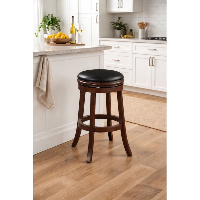 Boraam Backless Swivel Bar Stool