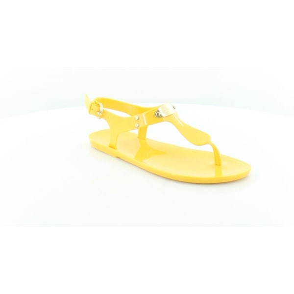 michael kors slippers yellow