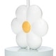 preview thumbnail 3 of 5, Lambs & Ivy Sweet Daisy White Floral Nursery/Child Lamp with Shade & Bulb