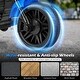 preview thumbnail 39 of 38, Gymax Kids Motorcycle w/Headlight Music Training Wheels Foot Pedal for