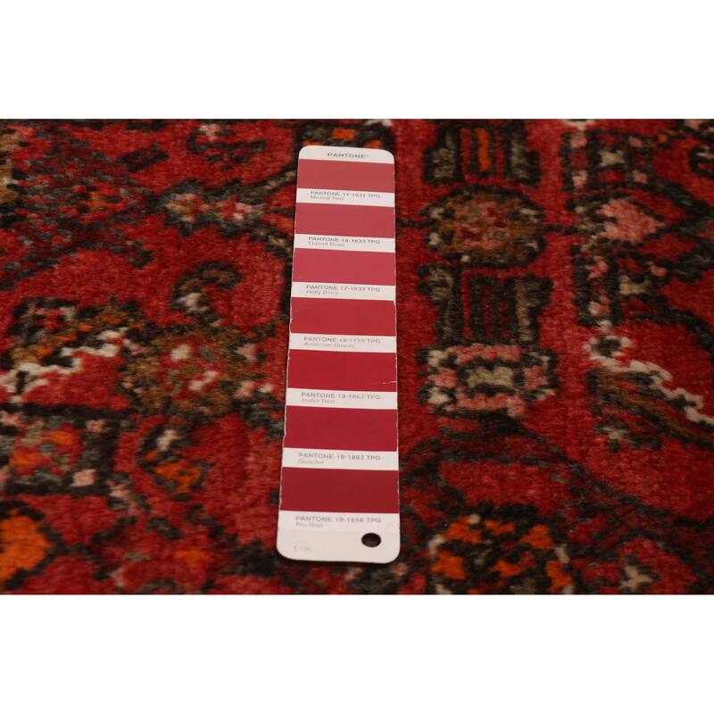 Andelz Red Rug 3'7" x 10'2" - 3'7 x 10'2