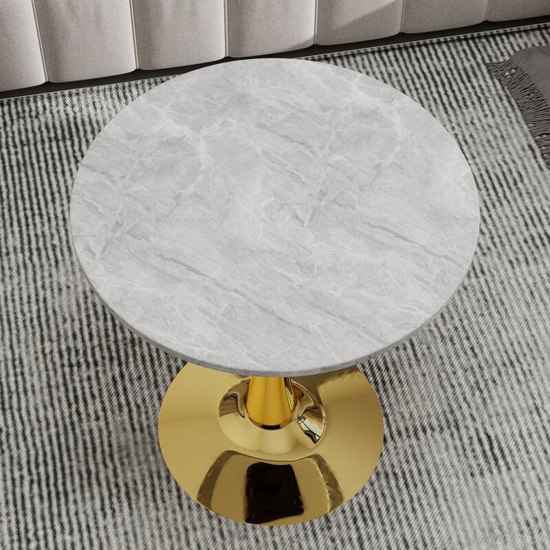 Mid-century modern style dining table accommodates 2 or 4 people