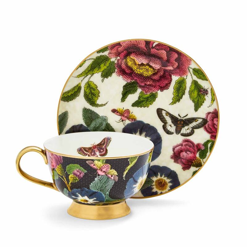 Spode Creatures of Curiosity Teacup and Saucer - 6.7 oz.
