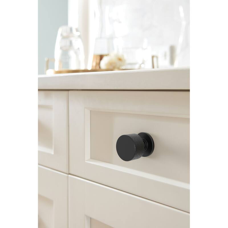 Amerock BP37632 Balata 1-1/8" Knurled Mushroom Cabinet Knob