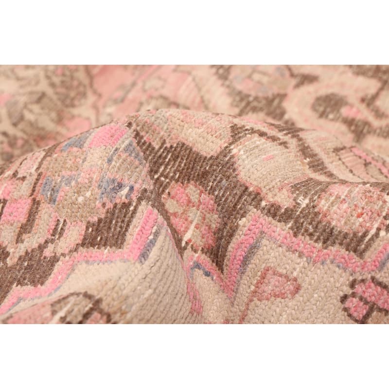 ECARPETGALLERY Hand-knotted Antalya Vintage Dark Brown Wool Rug - 4'5 x 6'9