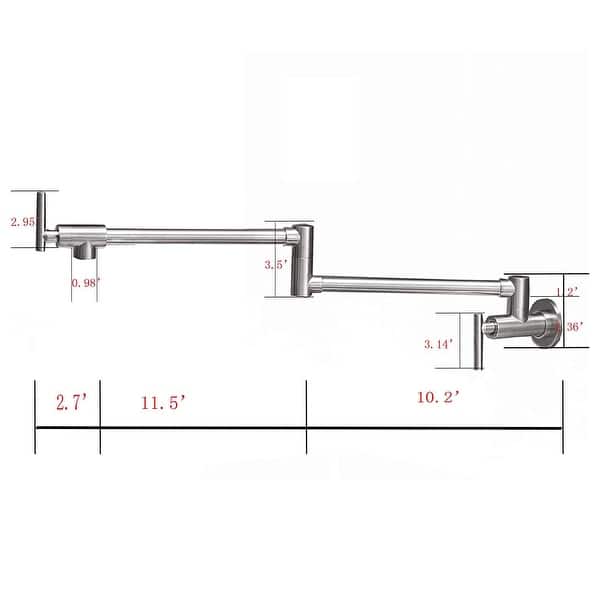 Ultra-Modern Single Lever Pull Out Kitchen Faucet - Nickle - Bed Bath ...