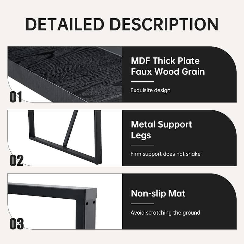 5-Piece/7-Piece Dining Table Set, Rectangular Table with Brown Dining Chairs, Stylish Dining Room Furniture for 4/6 People