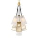 preview thumbnail 1 of 4, Designers Fountain D328M-7CH Liana 7 Light 18" Wide Chandelier Brushed Gold