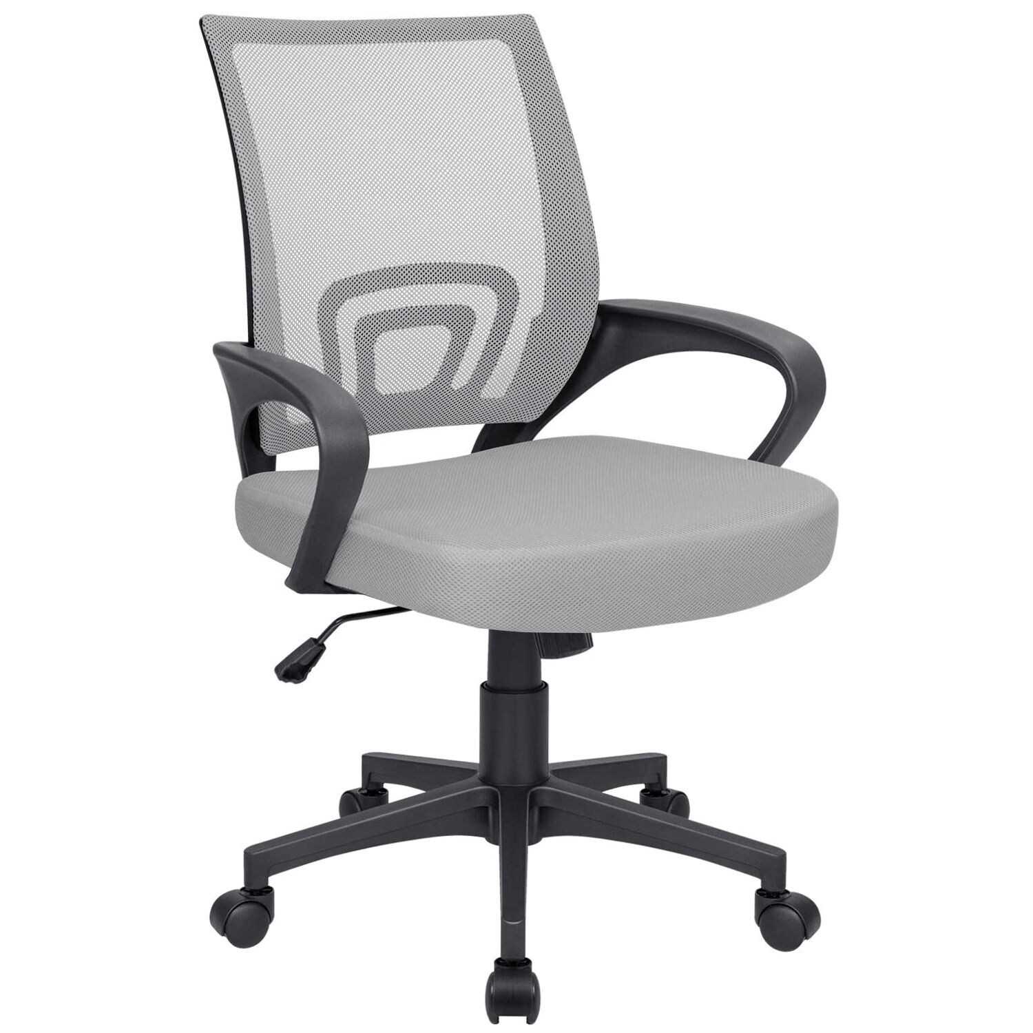 Homall Mid Back Mesh Office Desk Chair - Swivel Task Chair with Flip Arms  and Lumbar Support - On Sale - Bed Bath & Beyond - 33073278