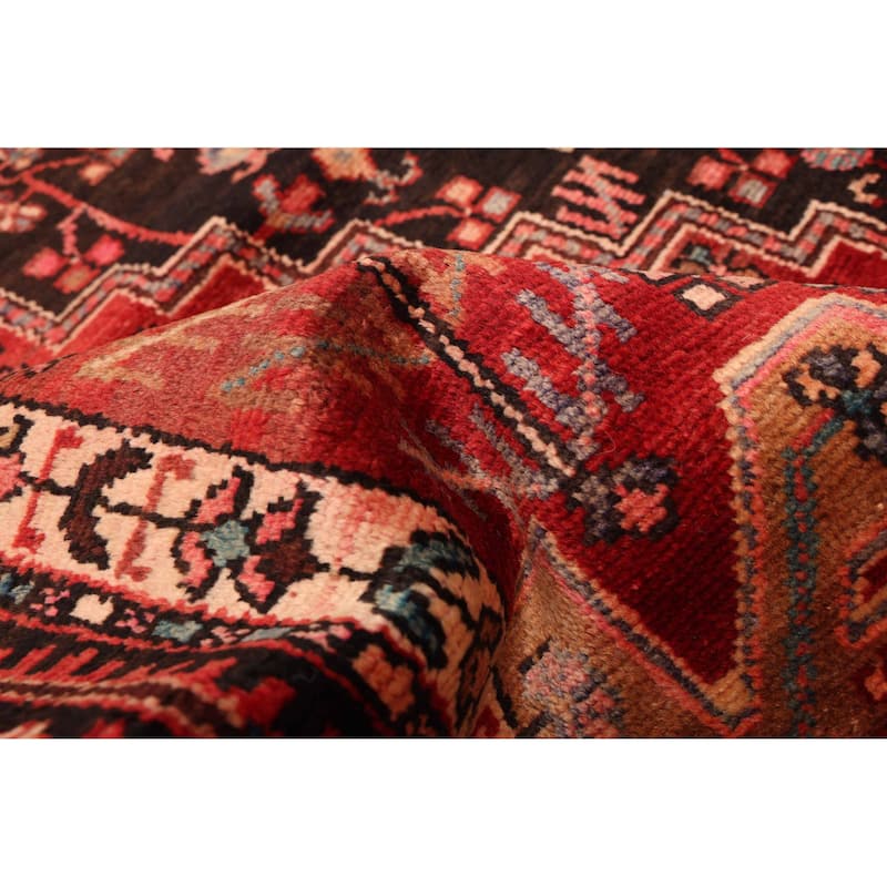 ECARPETGALLERY Hand-knotted Anadol Vintage Red Wool Rug - 4'8 x 9'8