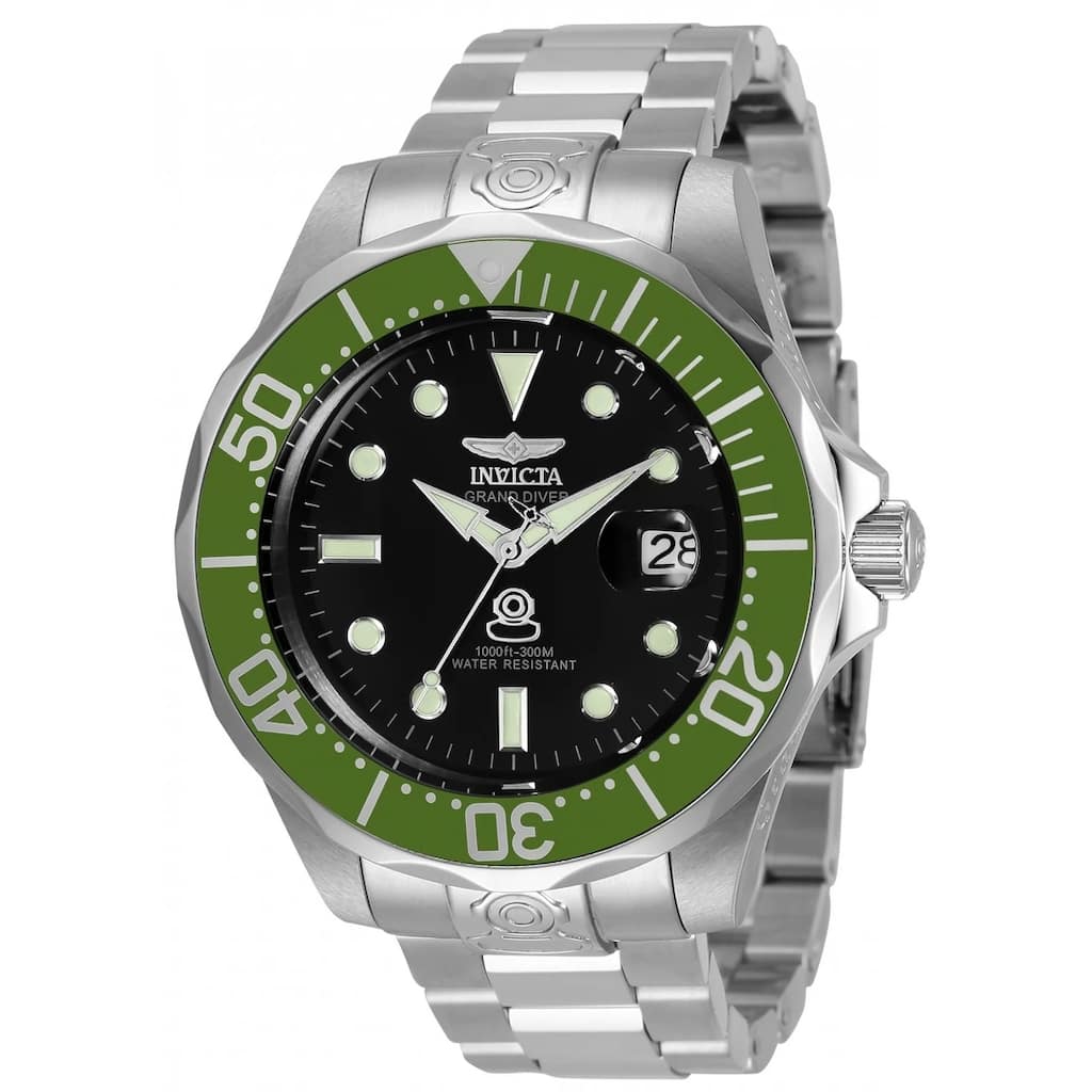 Invicta Men's 3047 Pro Diver Automatic 3 Hand Black Dial Watch