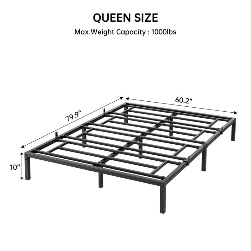 Bed Frame No Box Spring Needed