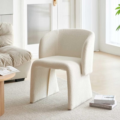 Howtai Barrel Dining Sofa Chairs Upholstered-Fully Wrapped