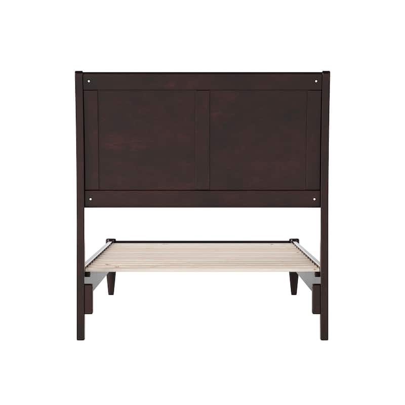 Solid Wood Sleigh Bed with USB Charger