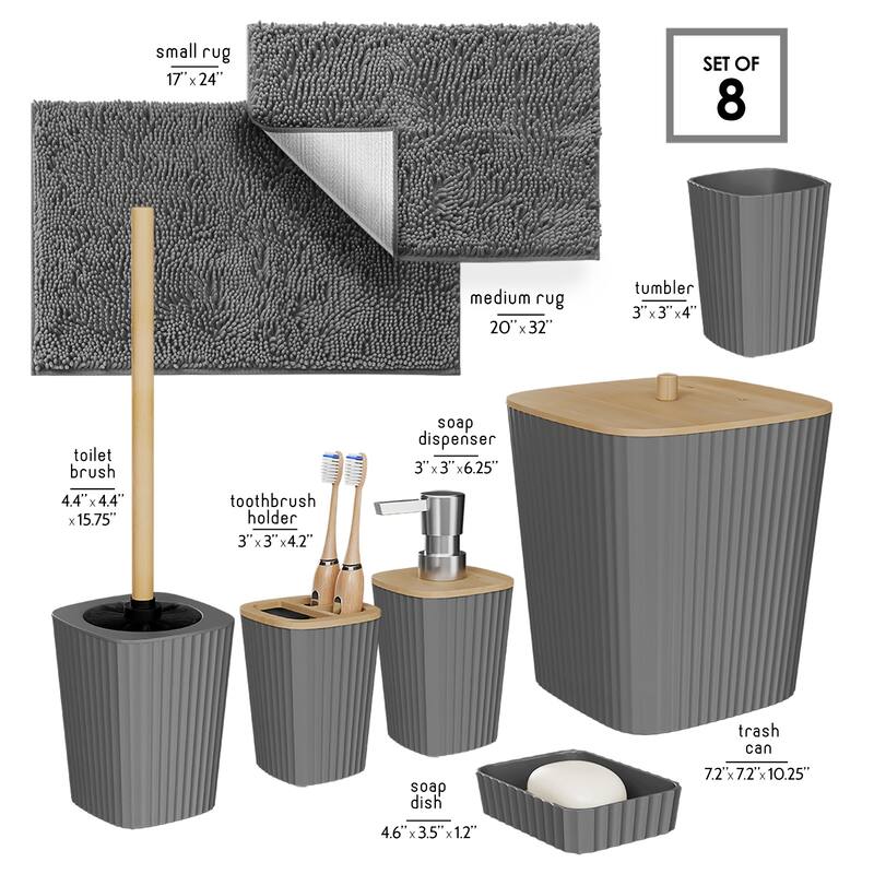 Emperyan Bathroom Accessory Set