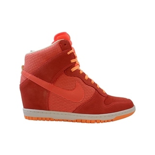 Shop Nike Dunk Sky Hi Essential Lava Glow Sunset Glow White 644877