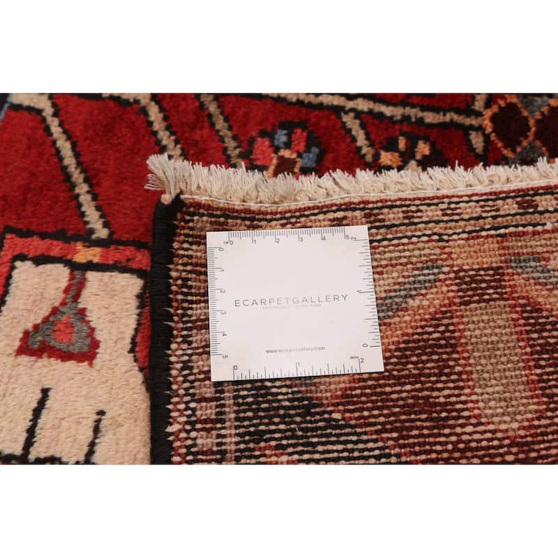 ECARPETGALLERY Hand-knotted Anadol Red Wool Rug - 3'6 x 9'6