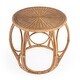 preview thumbnail 7 of 7, Savannah Woven Rattan Round End Table