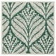 preview thumbnail 41 of 137, SAFAVIEH Handmade Capri Ilianka Wool Rug 3' Square - Dark Green/Ivory - Square