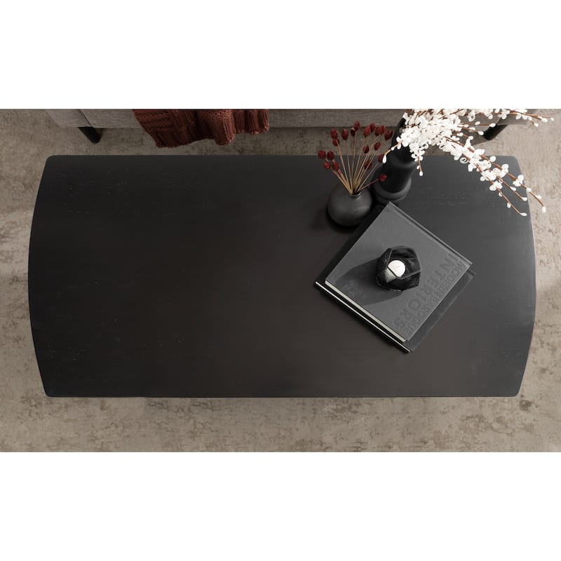 Kate and Laurel Louen Wooden Coffee Table - 48x24x18