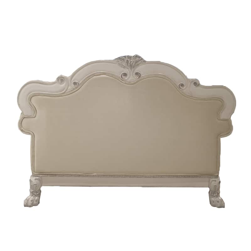 Adison Pear White and Bone White Loveseat with 3-Pillow