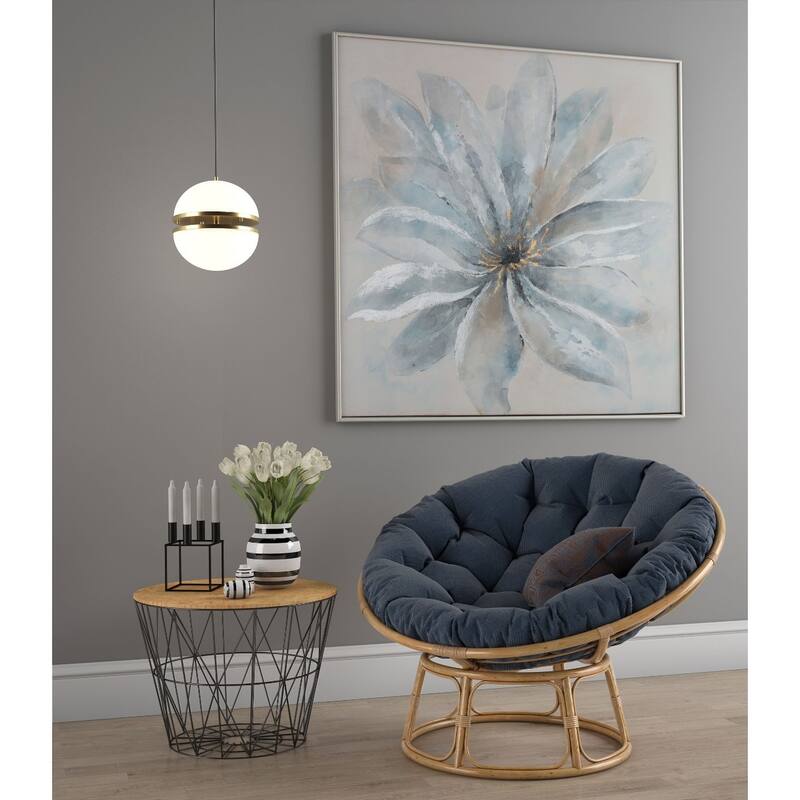 Radiant Blossom Large Framed Hand Painted on Canvas