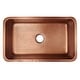 preview thumbnail 4 of 11, Orwell Copper 30" Single Bowl Undermount Kitchen Sink