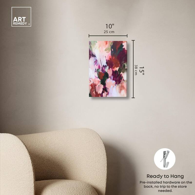 Adelas Garden I Canvas by Art Remedy, Gallery Wrapped