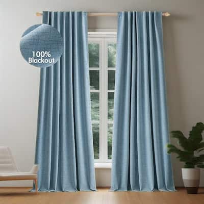 Blackout Curtains 90 inches Long, Curtains for Bedroom Living