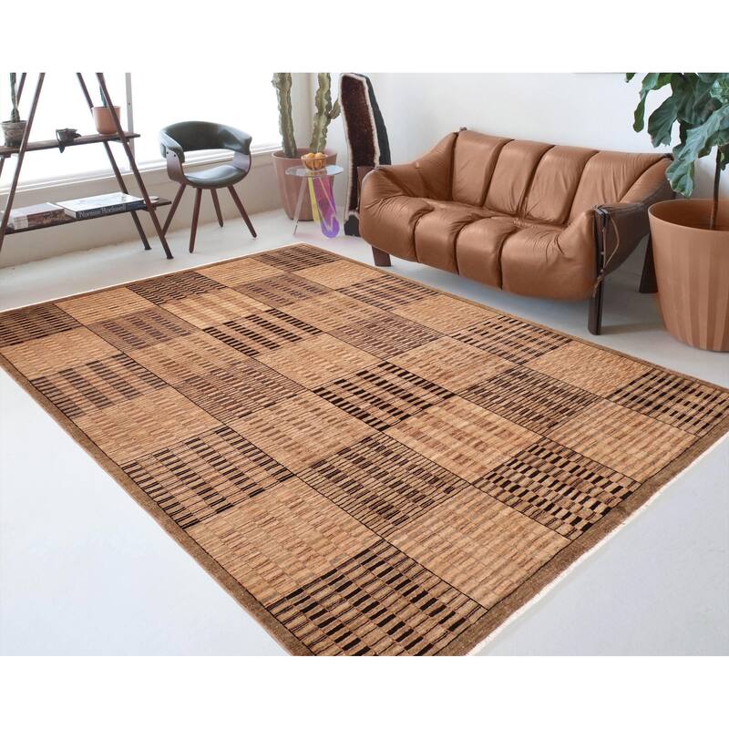 Chic Terrain Gabbeh Hand Knotted Wool Area Rug