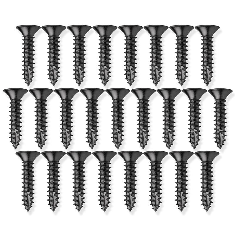 Wood Screws 9 x 1in for Door Hinges 25 pack