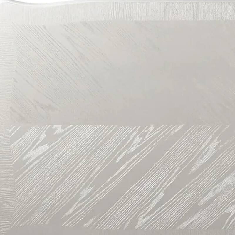 Hixe Dining Table, Silver Wood, Turned Legs, Rectangular 84 Inch Top