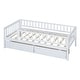 preview thumbnail 57 of 95, Roomfitters Twin Size Daybed Wood Frame with Two Storage Compartments, Space-Saving and Stylish Design for Any Room