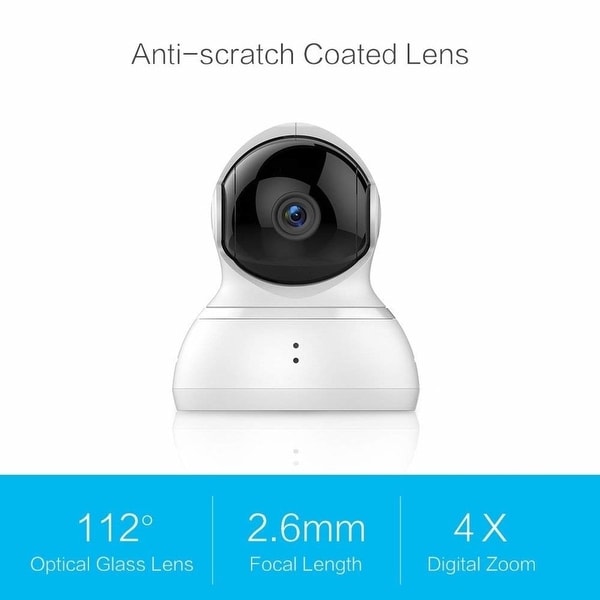 YI Dome Camera 1080p HD Pan//Tilt//Zoom Wireless IP Security Surveillance System