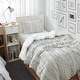 preview thumbnail 7 of 7, Snow Leopard - Coma Inducer® Oversized Comforter Set Twin XL