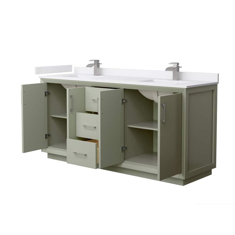 Wyndham Collection WCF414172D-VCA-UNSMXX Strada 72" Free Standing