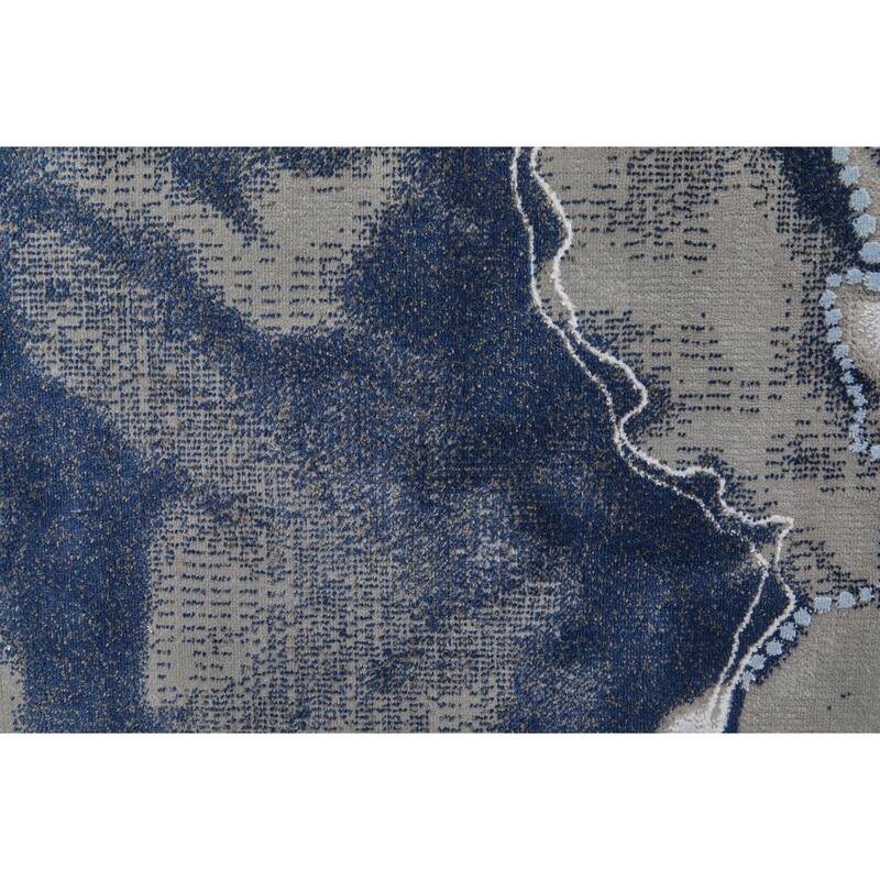 Grand Bazaar Javers Machine Made Abstract Modern Area Rug