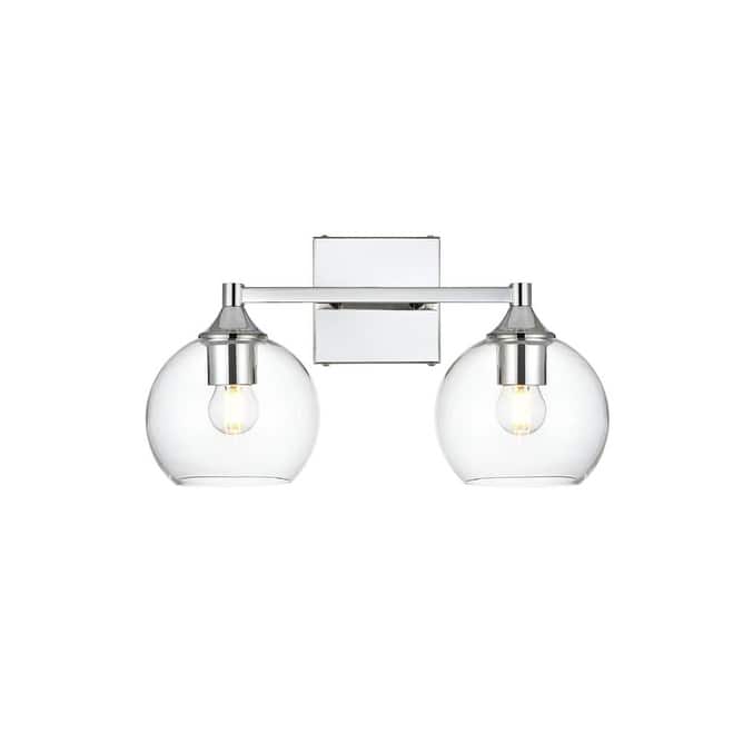 Elegant Lighting LD7308W16 Eero 2 Light 16" Wide Vanity Light