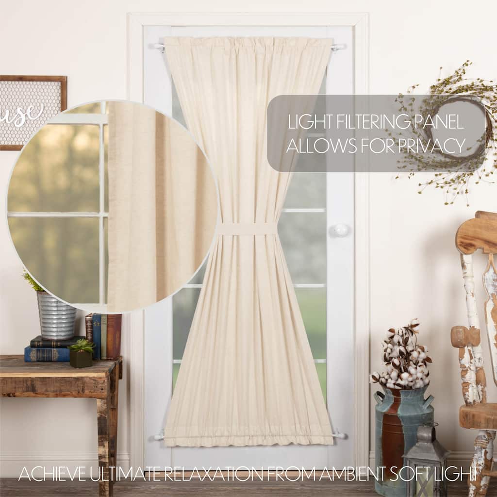 Simple Life Flax Door Panel - Door Panel 72x40 - Door Panel 72x40