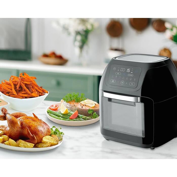 Multifunctional Digital Air Fryer,Rotisserie,Black Bed Bath & Beyond