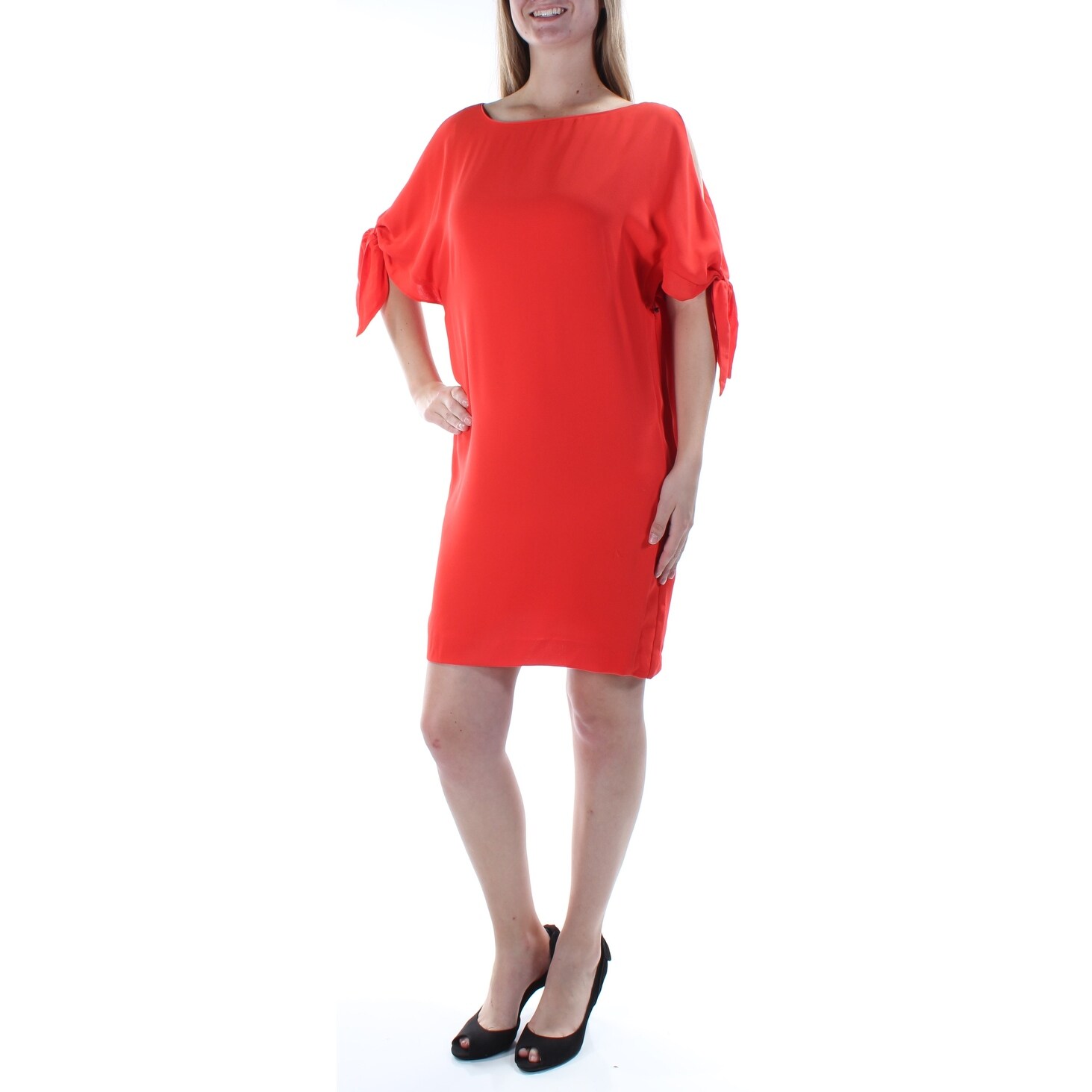 vince camuto orange dress