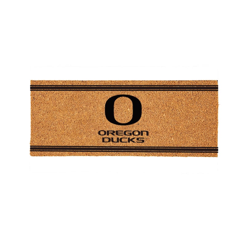 University of Oregon Monochrome Indoor/Outdoor Coir Door Mat