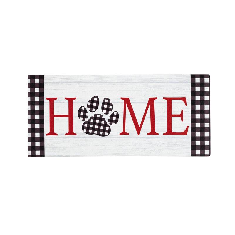 22 in. x 10 in. Home Pawprint Sassafras Switch Mat
