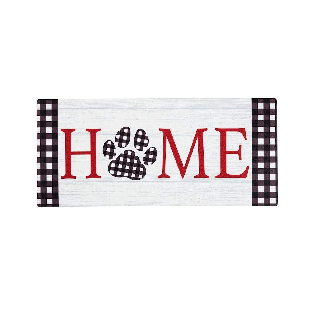22 in. x 10 in. Home Pawprint Sassafras Switch Mat